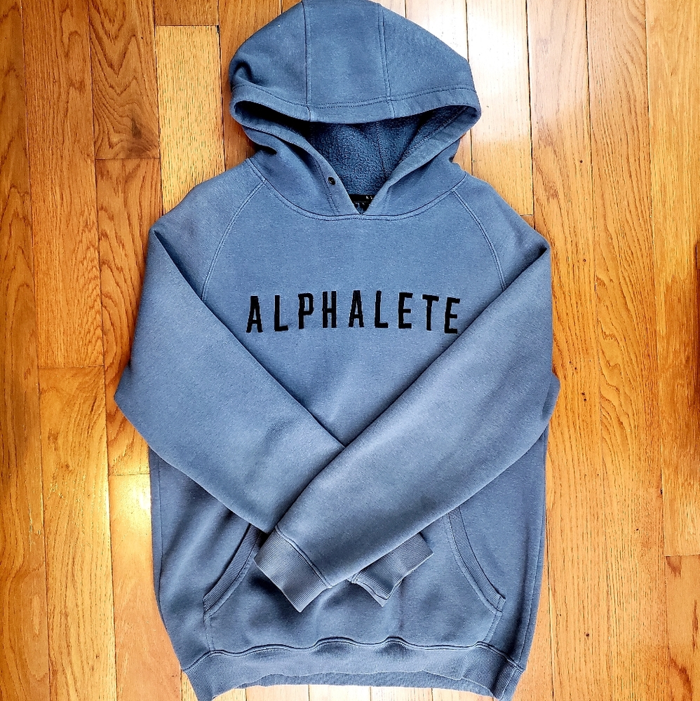 Alphalete Grey Hoodie - Small